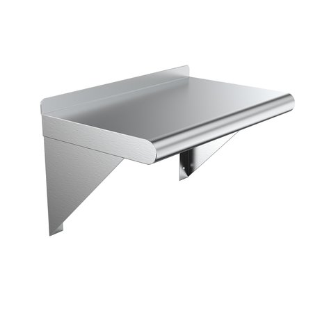 AMGOOD Stainless Steel Wall Shelf, 16 Long X 10 Deep AMG WS-1016